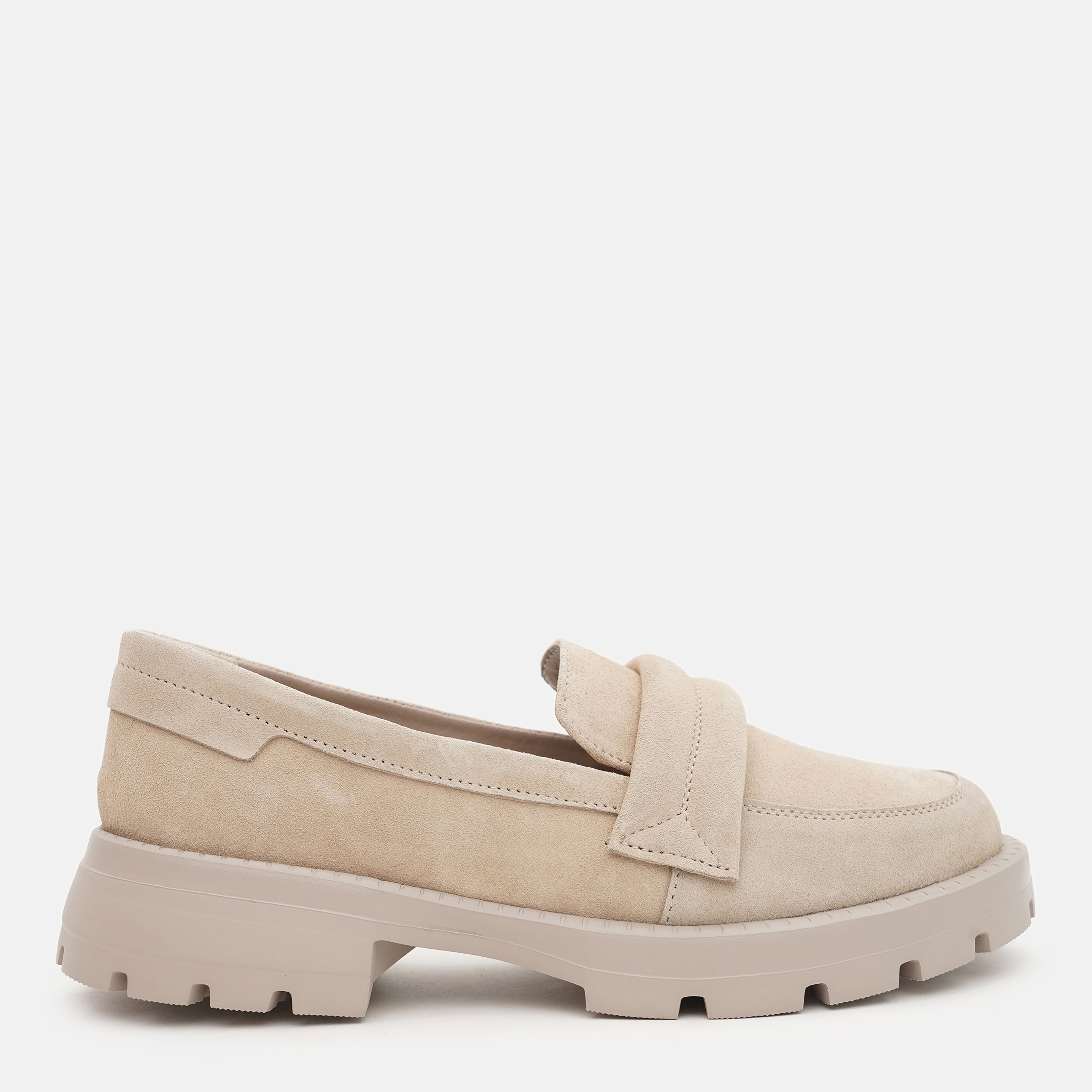 Жіночі лофери PARADIZE SHOES T-809 38 24.2 см Бежеві від Rozetka на платформі USKIDKA Акція на Жіночі лофери PARADIZE SHOES T-809 38 24.2 см Бежеві від Rozetka