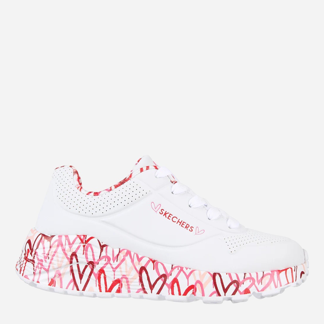 Дитячі кросівки для дівчинки Skechers 314976L-WRPK 31 Білі від Rozetka на платформі USKIDKA Акція на Дитячі кросівки для дівчинки Skechers 314976L-WRPK 31 Білі від Rozetka