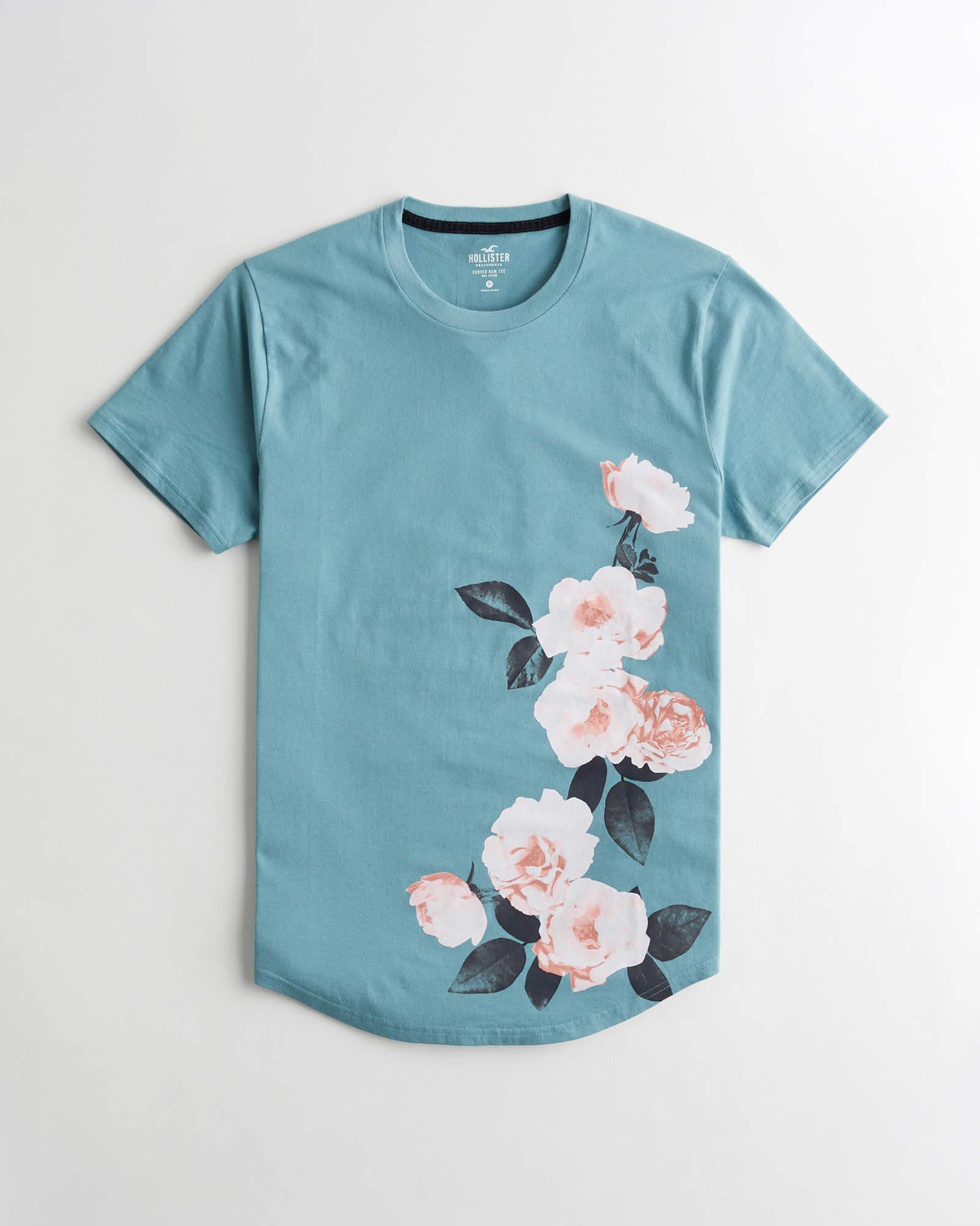 

Футболка Hollister HC8276M  Бирюзовый, Футболка Hollister HC8276M XS Бирюзовый
