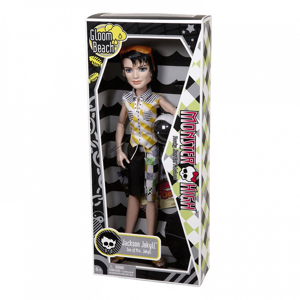 

Кукла Монстер Хай Джексон Джекилл Мрачный Пляж Monster High Jackson Jekyll Gloom Beach