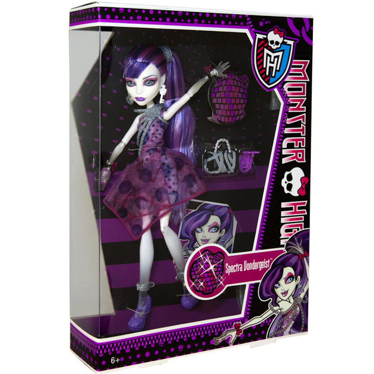 

Кукла Монстер Хай Спектра Вондергейст В Горошек Monster High Spectra Vondergeist Dot Dead Gorgeous