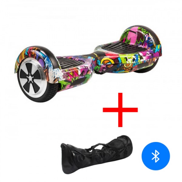 

Гироборд 2021 Smart Balance PRO-s 6,5" Jungle с самобалансом и музыкой + сумка в подарок