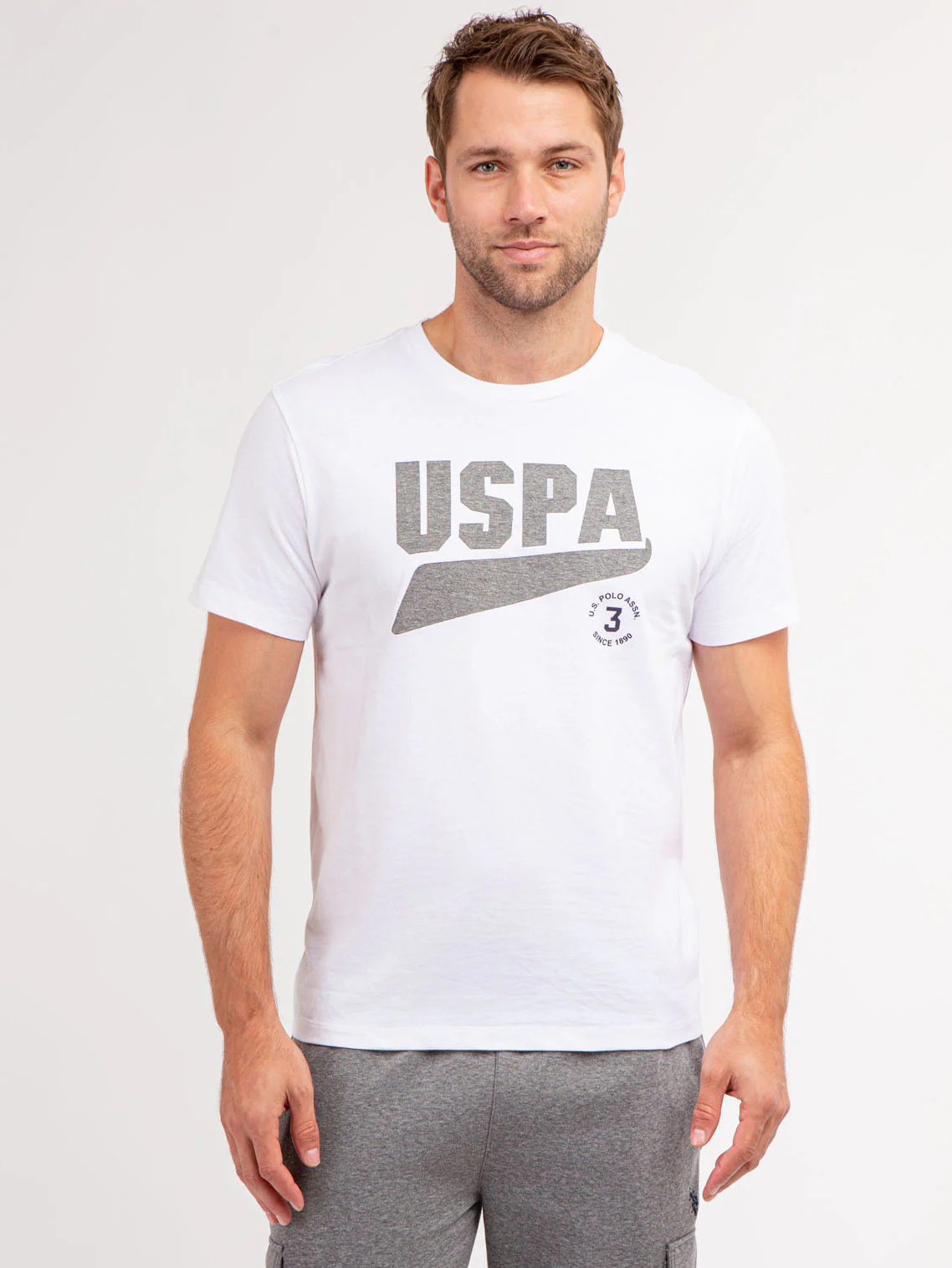Футболка бавовняна довга чоловіча U.S. Polo Assn 166364668 2XL Біла з принтом від Rozetka на платформі USKIDKA Акція на Футболка бавовняна довга чоловіча U.S. Polo Assn 166364668 2XL Біла з принтом від Rozetka