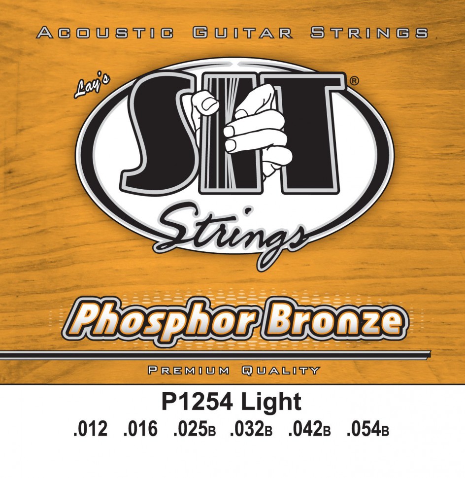 

Струны для акустической гитары SIT P1254 Light Phosphor Bronze (12-54)