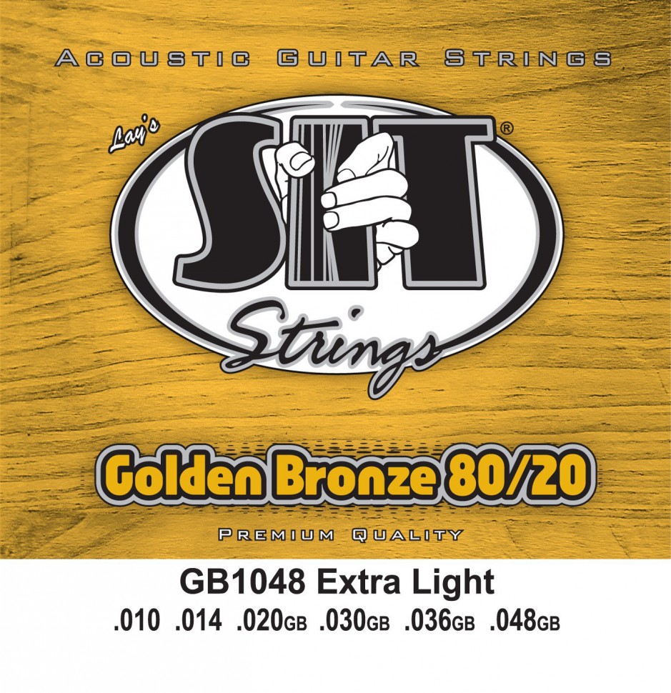 

Струны для акустической гитары SIT GB1048 Extra Light 80/20 Bronze (10-48)