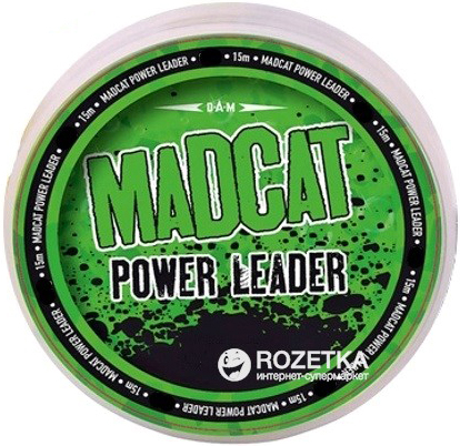 

Шнур DAM Madcat Power Leader 15 м 100 кг/222 lb (3795100)