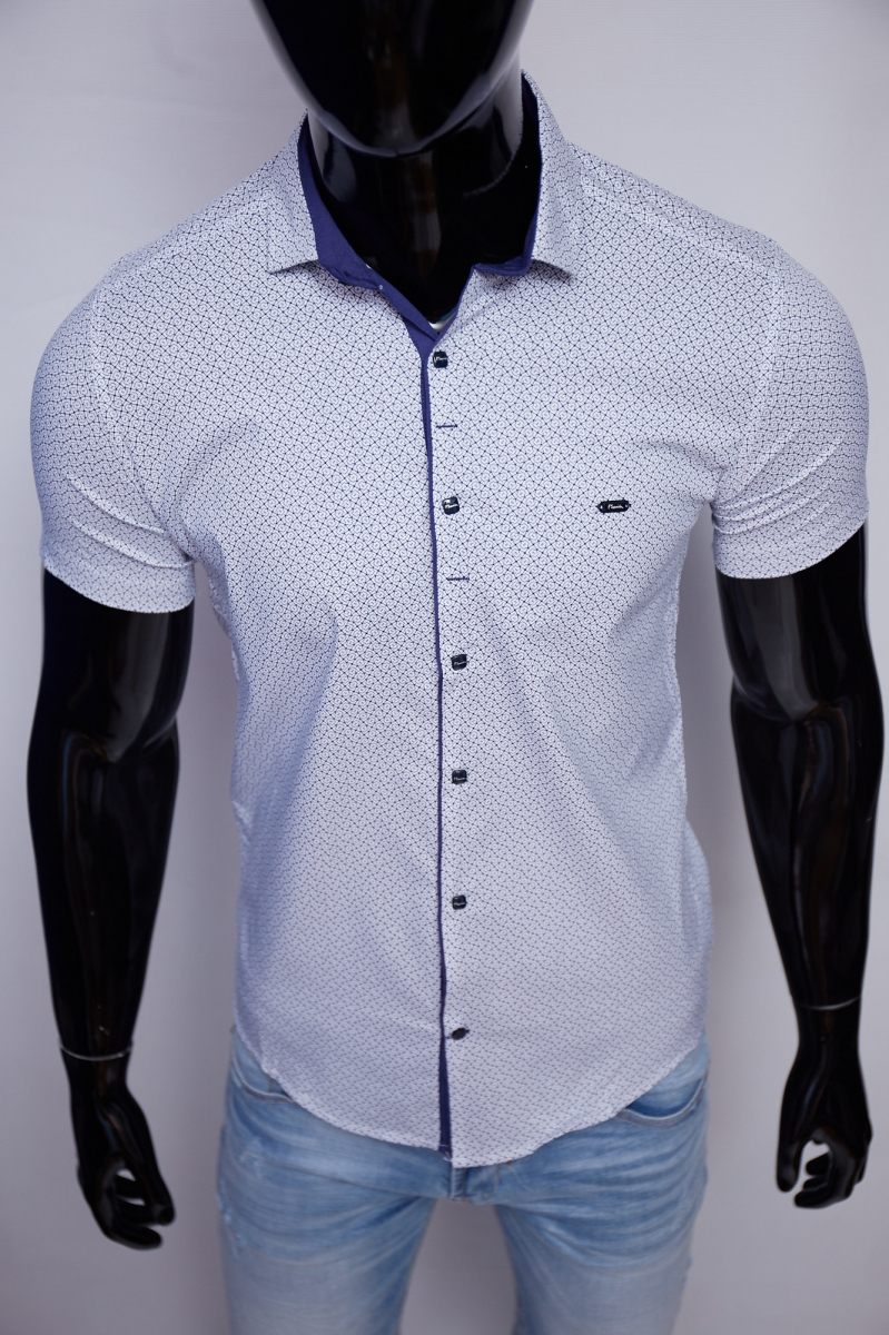 

Рубашка короткий рукав Paulsmith 15999 S Белый