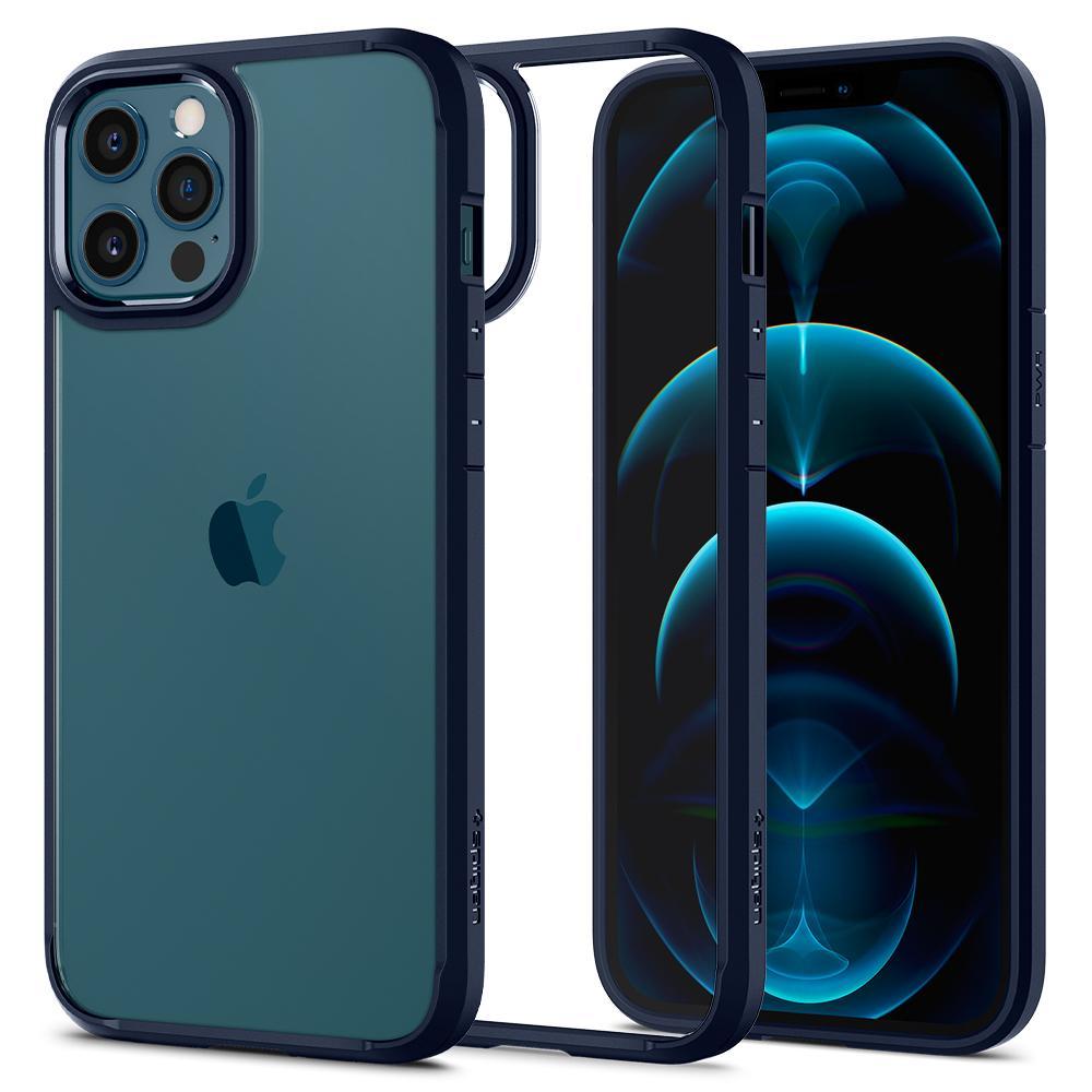 

Чехол Spigen Ultra Hybrid для iPhone 12 / 12 Pro Navy Blue