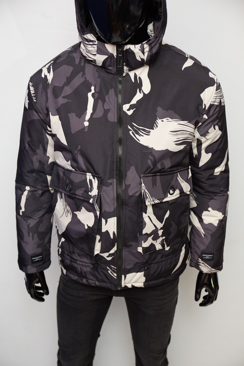 

Куртка евро зима PAFAO Softshell 8805 L Серый