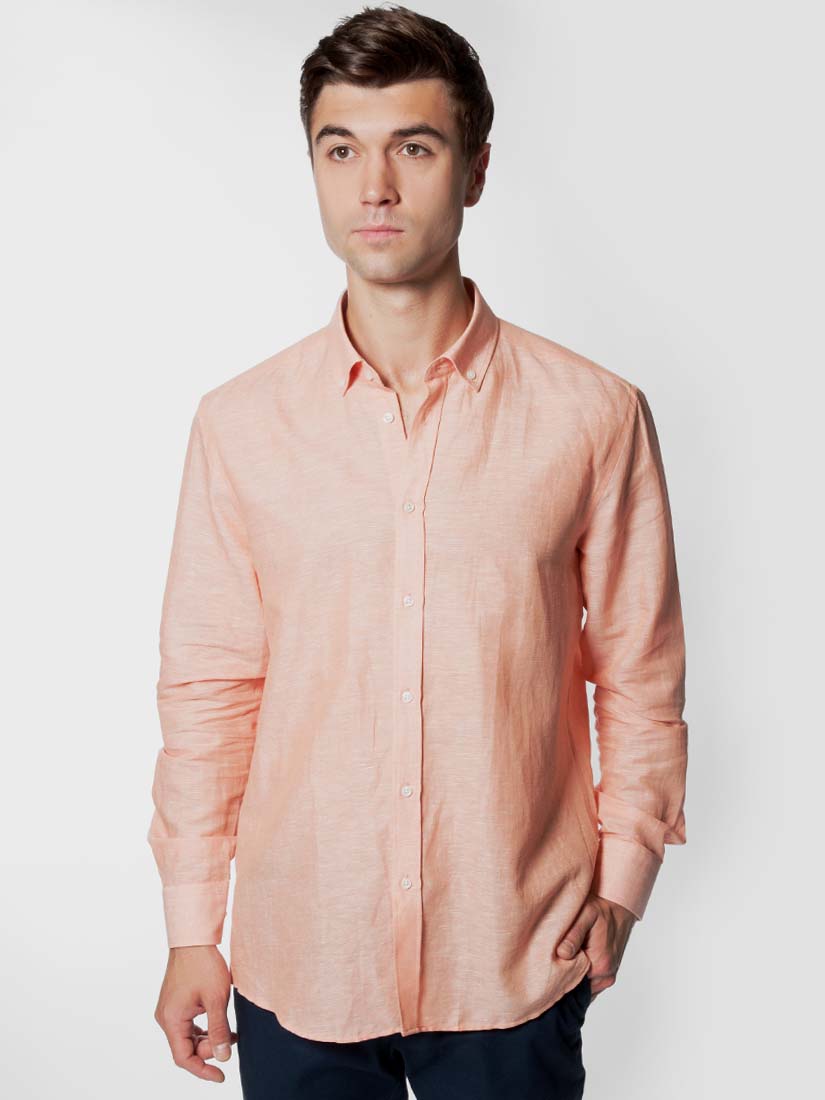 Сорочка бавовняна чоловіча Arber Linen Shirt 1 AN 05.18.10 41-42 Помаранчева від Rozetka на платформі USKIDKA Акція на Сорочка бавовняна чоловіча Arber Linen Shirt 1 AN 05.18.10 41-42 Помаранчева від Rozetka