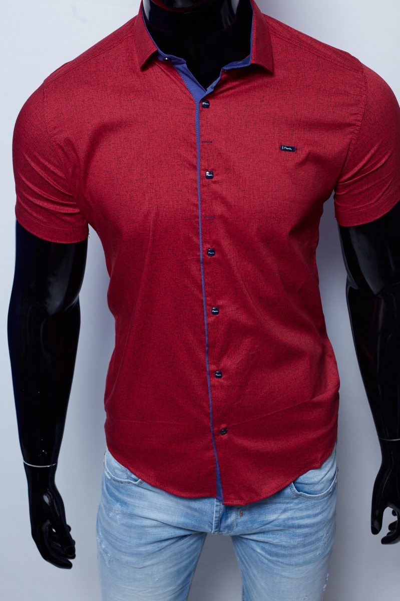 

Рубашка короткий рукав Paulsmith 15801 S Красный