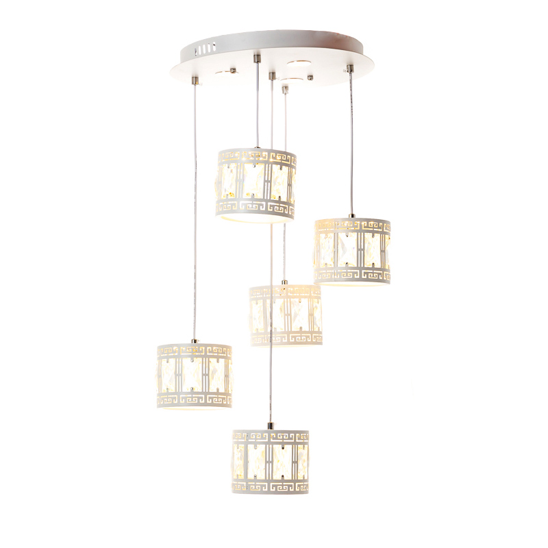 

Люстра подвесная LED Light House ES-15474/5 белая