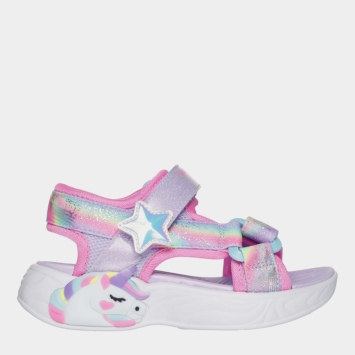 Дитячі спортивні сандалії для дівчинки Skechers Unicorn Dreams Sandal 303107N LVMT 25 Лавандові від Rozetka на платформі USKIDKA Акція на Дитячі спортивні сандалії для дівчинки Skechers Unicorn Dreams Sandal 303107N LVMT 25 Лавандові від Rozetka