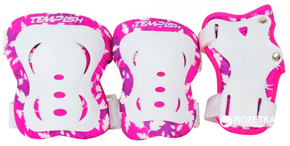 Акція на Комплект защиты Tempish FID Kids 3 в 1 размер XS Розовый (1020000004/pink/XS) від Rozetka UA
