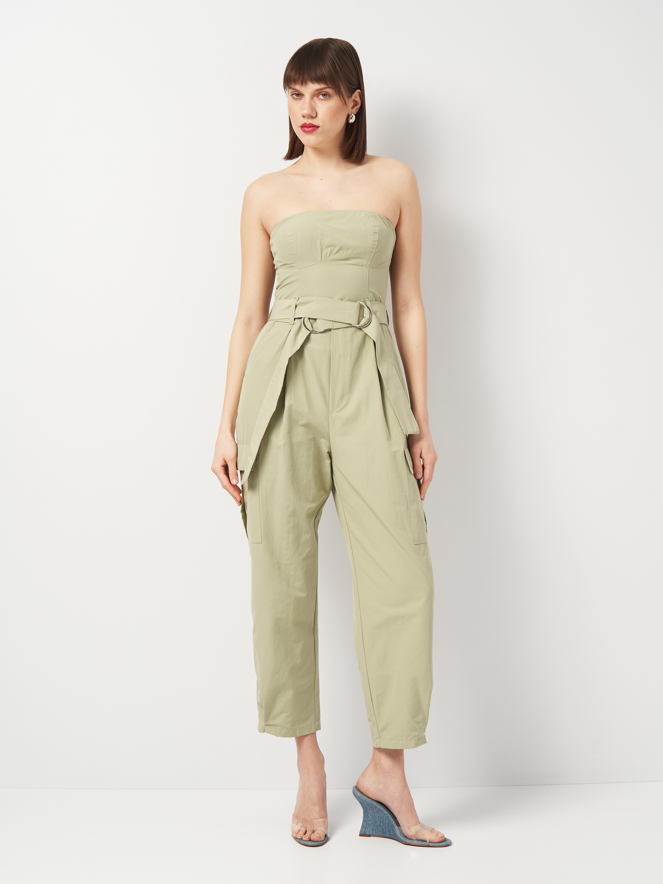 Комбінезон жіночий Zara 7795/450 S Хакі від Rozetka на платформі USKIDKA Акція на Комбінезон жіночий Zara 7795/450 S Хакі від Rozetka
