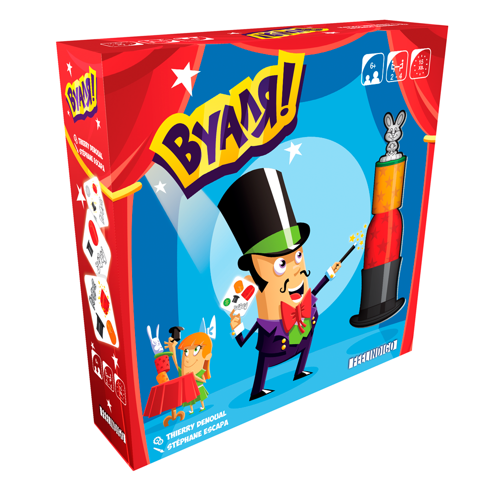 

Настольная игра Вуаля (Набор фокусника)