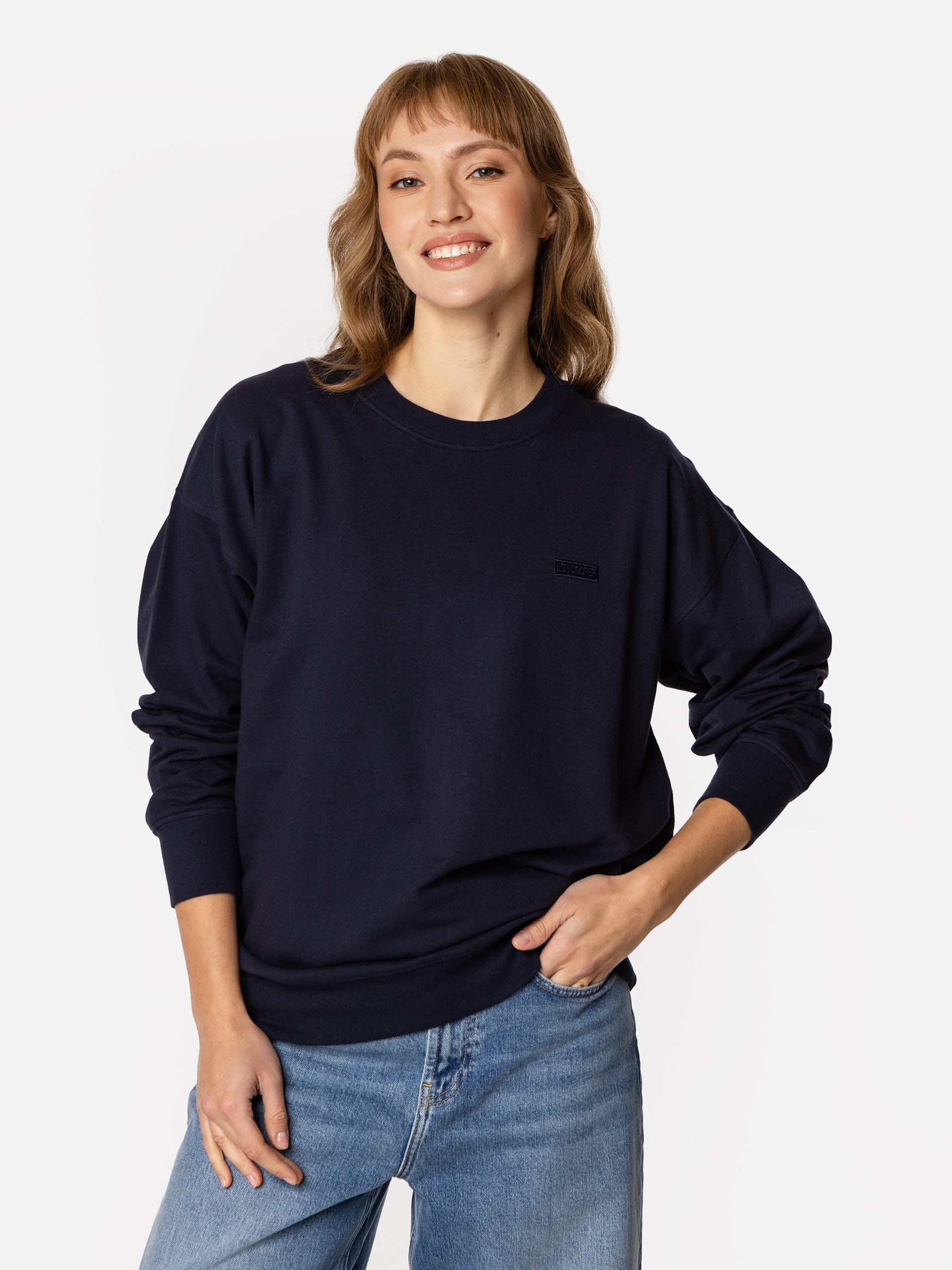 Світшот жіночий Lee Cooper Morgan-5148 XL Темно-синій від Rozetka на платформі USKIDKA Акція на Світшот жіночий Lee Cooper Morgan-5148 XL Темно-синій від Rozetka