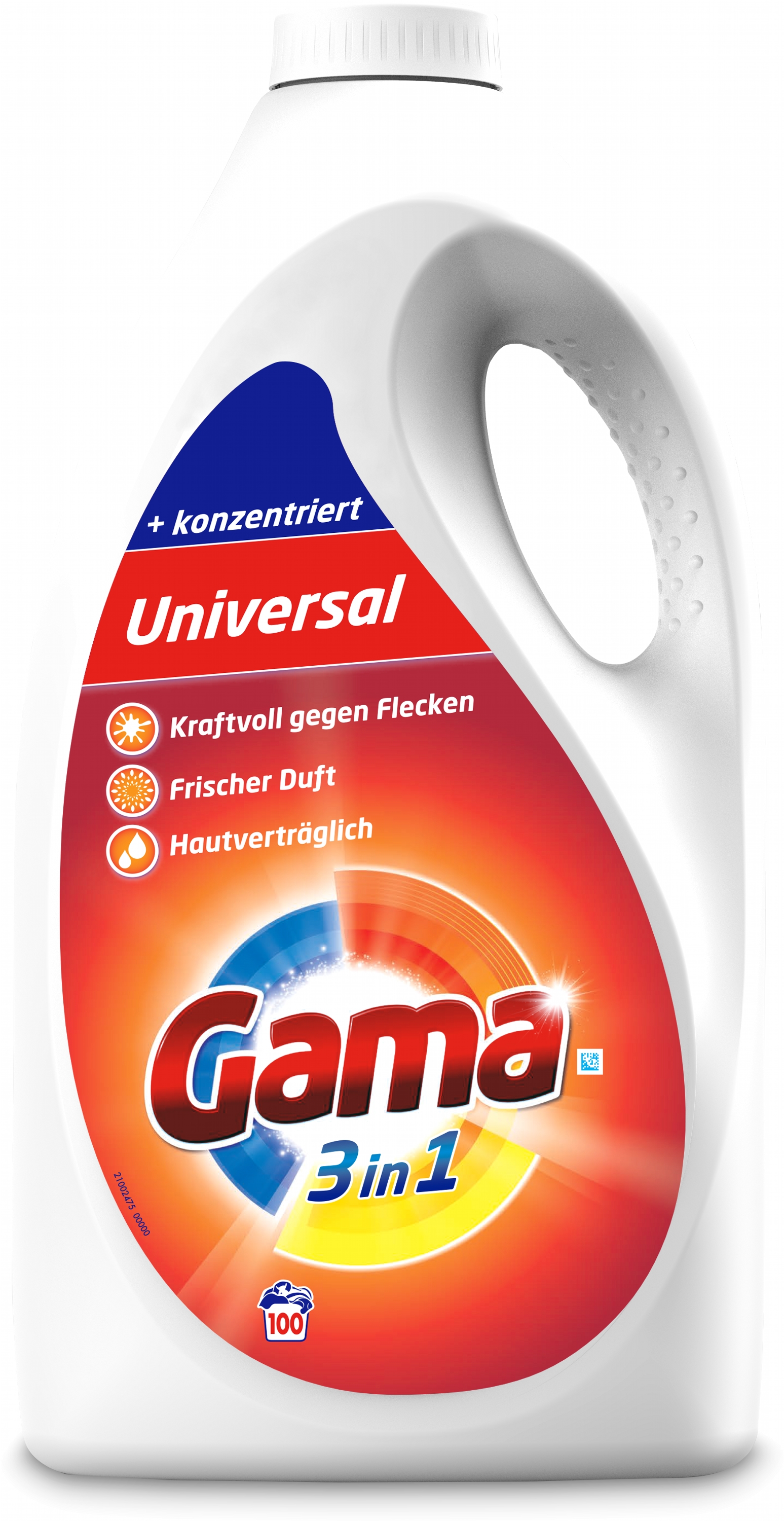 

Гель для стирки Gama 3в1 Универсальный концентрированный 5 л