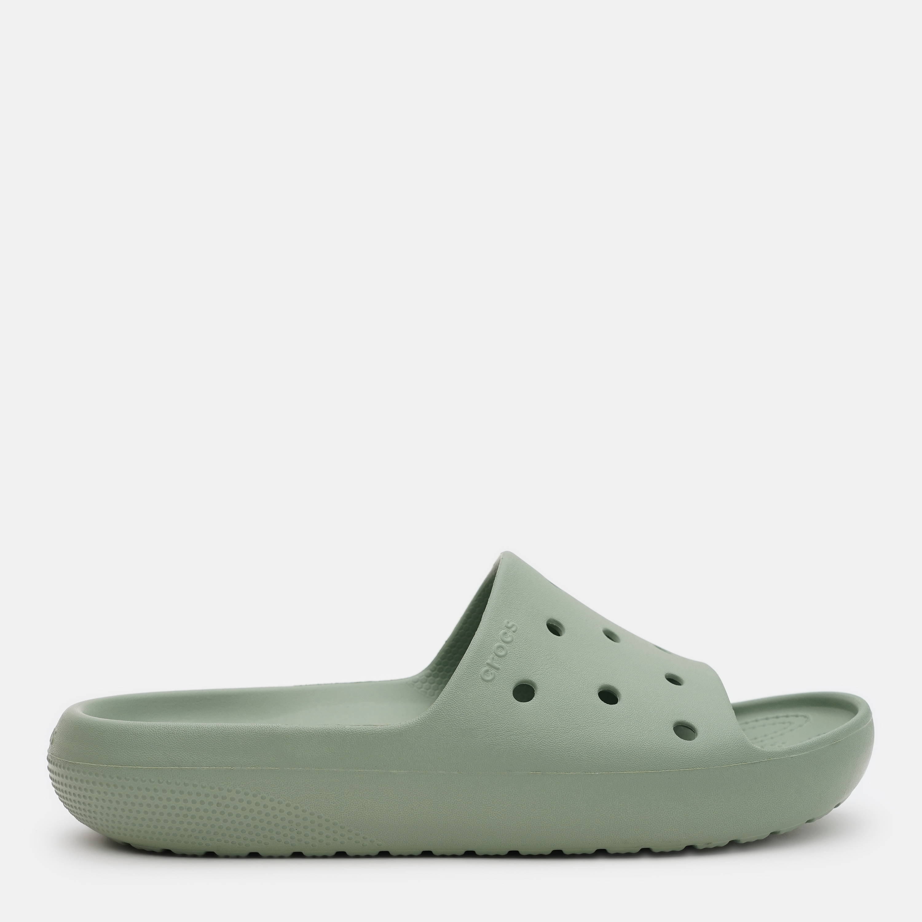 Чоловічі шльопанці для пляжу Crocs Classic Slide v2 Moss 209401-308 41-42 (M8/W10) 26 см Moss від Rozetka на платформі USKIDKA Акція на Чоловічі шльопанці для пляжу Crocs Classic Slide v2 Moss 209401-308 41-42 (M8/W10) 26 см Moss від Rozetka