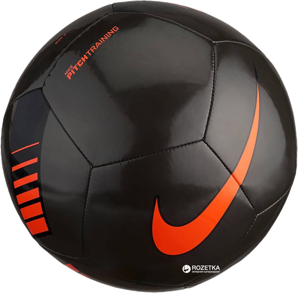 Мяч футбольный Nike Pitch Training Size 5 Black (SC3101-008) – фото ...