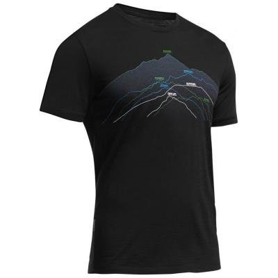 

Термофутболка Icebreaker Tech Lite SS Seven MEN seven summits black M (102 441 001 M)