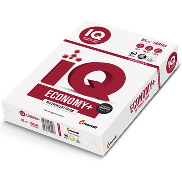 

Папір Mondi для ксерокса IQ Economy 500 аркушів 80 г/м² А4