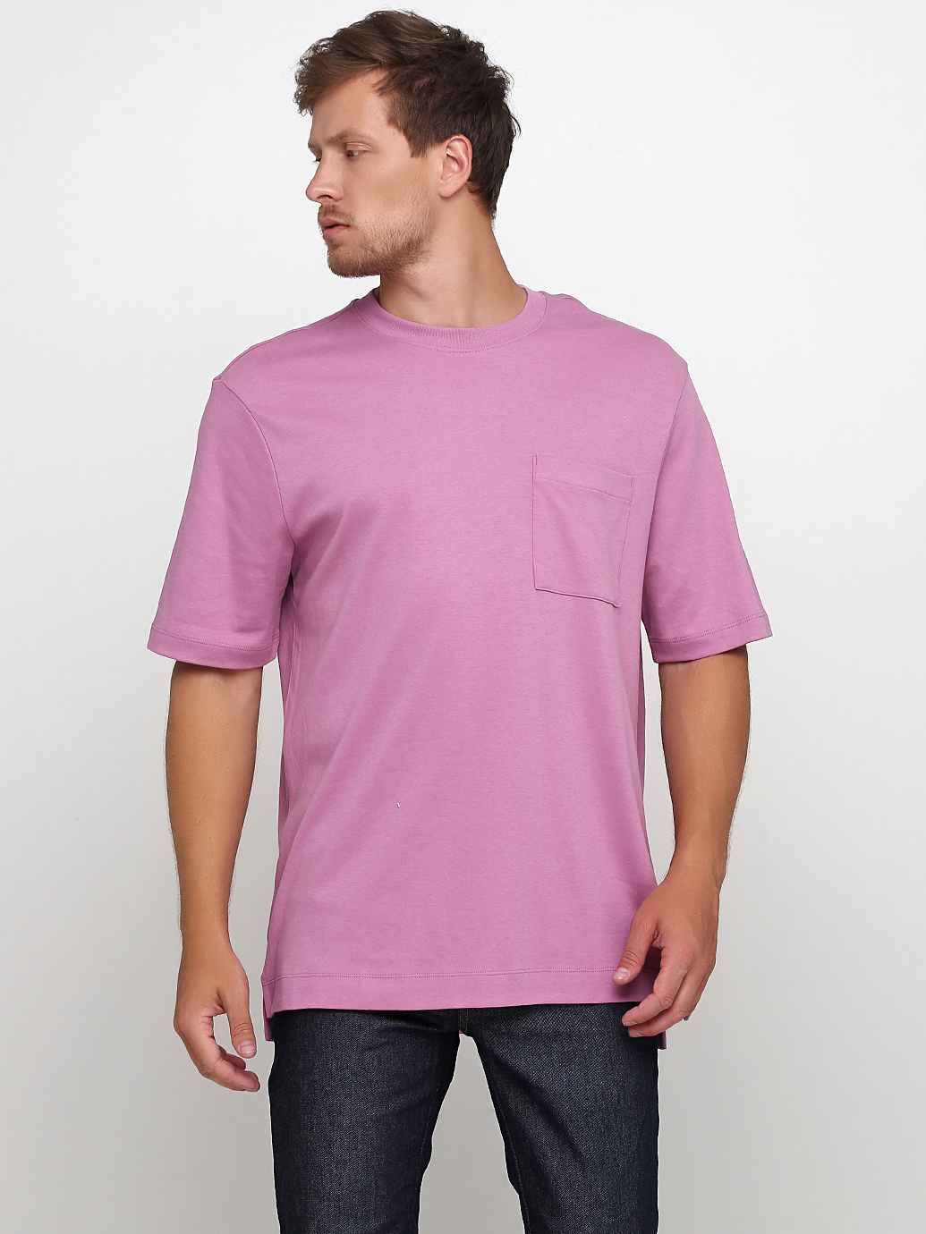 

Футболка H&M 5100366RP12 XS Сиреневая