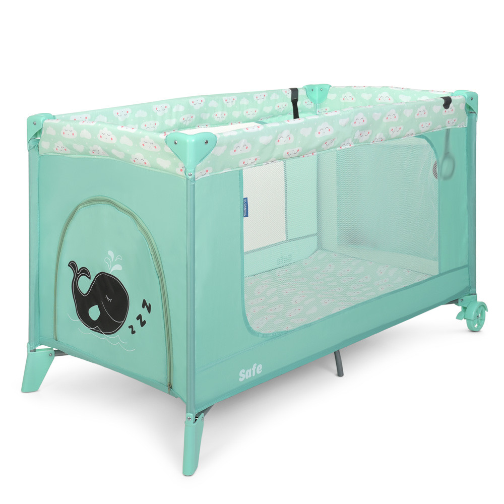 

Манеж -кровать El Camino SAFE 1016 Cloud Pale Green