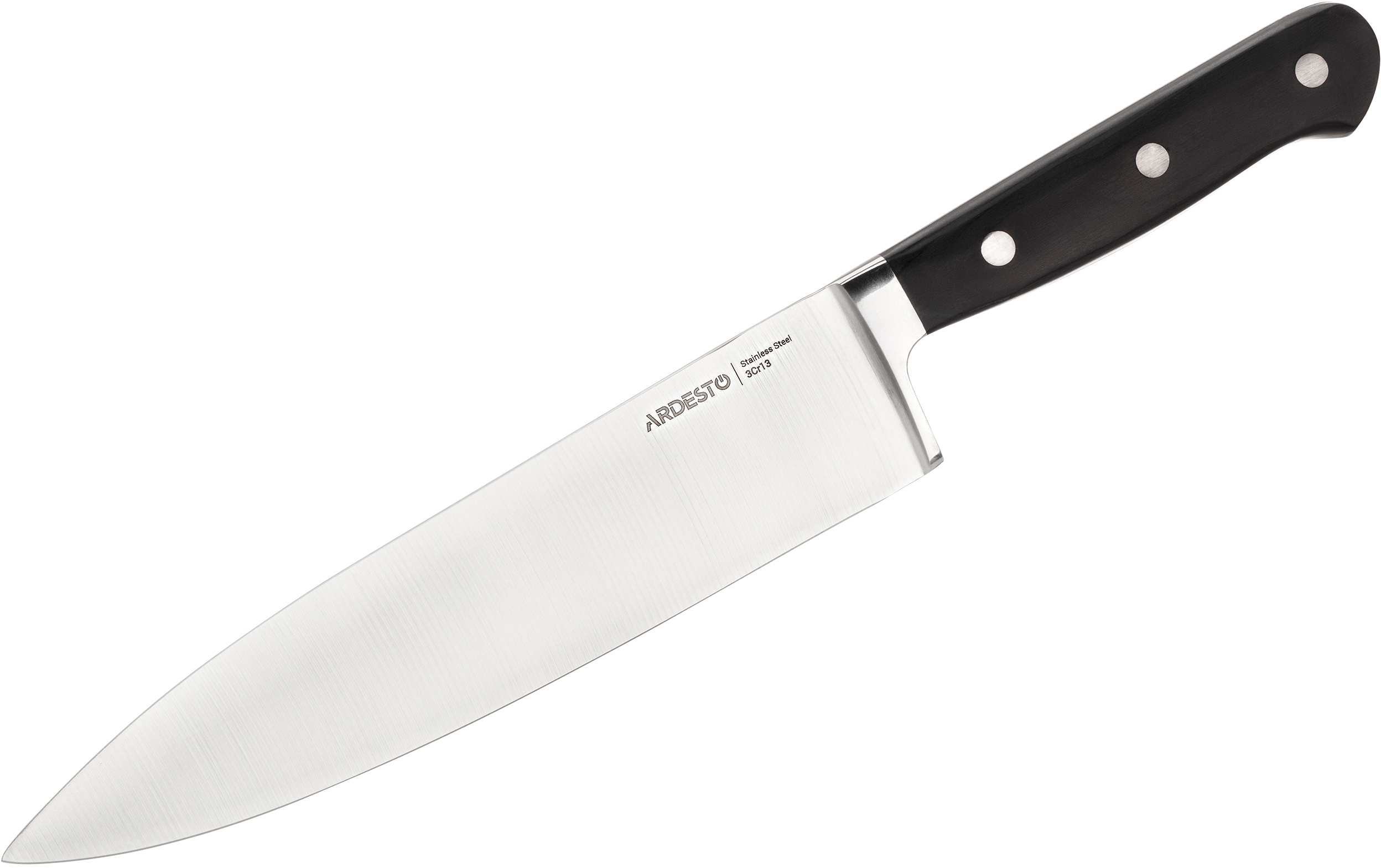 

Кухонный нож поварской Ardesto Black Mars 32 см Черный