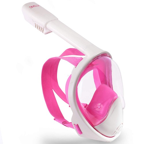 

Полнолицевая маска для плавания DIVELUX Snorkel Mask S/M Розовый (SN_108)