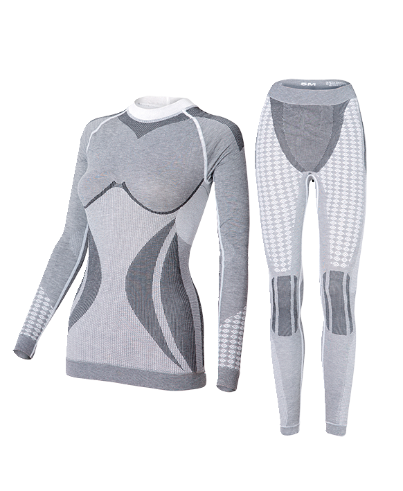 

Комплект женского термобелья Haster Alpaca Wool S/M Серый