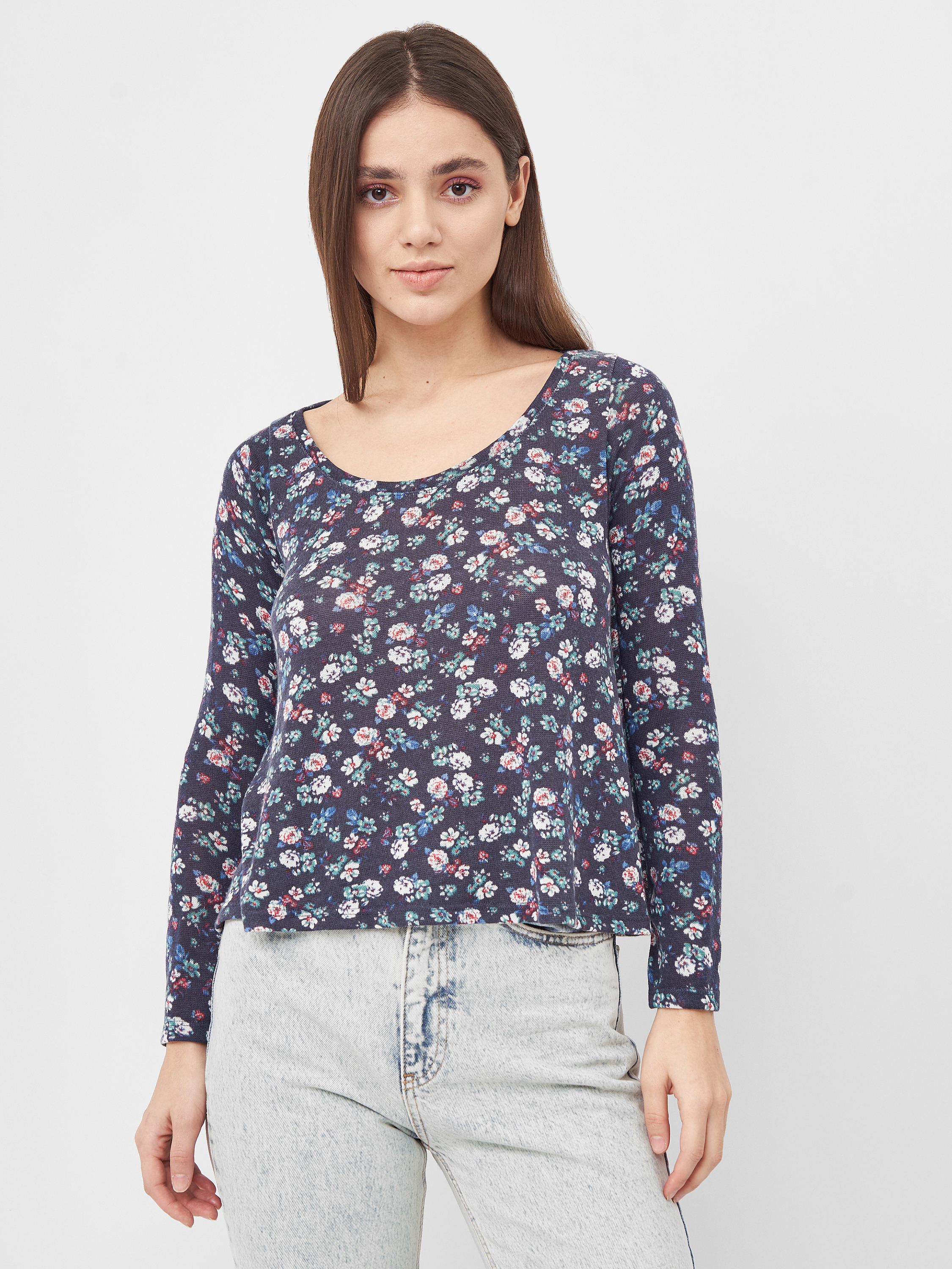 

Джемпер Bershka 1768-260-422 S Синий