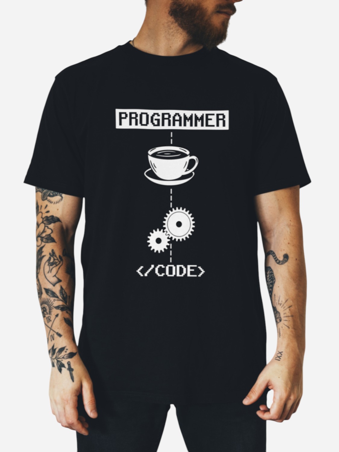 Футболка бавовняна довга чоловіча Ctrl Programmer CNTRLB10015 XL Чорна з принтом від Rozetka на платформі USKIDKA Акція на Футболка бавовняна довга чоловіча Ctrl Programmer CNTRLB10015 XL Чорна з принтом від Rozetka