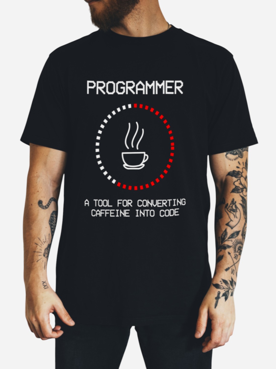 Футболка бавовняна довга чоловіча Ctrl Programmer CNTRLB10042 S Чорна з принтом від Rozetka на платформі USKIDKA Акція на Футболка бавовняна довга чоловіча Ctrl Programmer CNTRLB10042 S Чорна з принтом від Rozetka