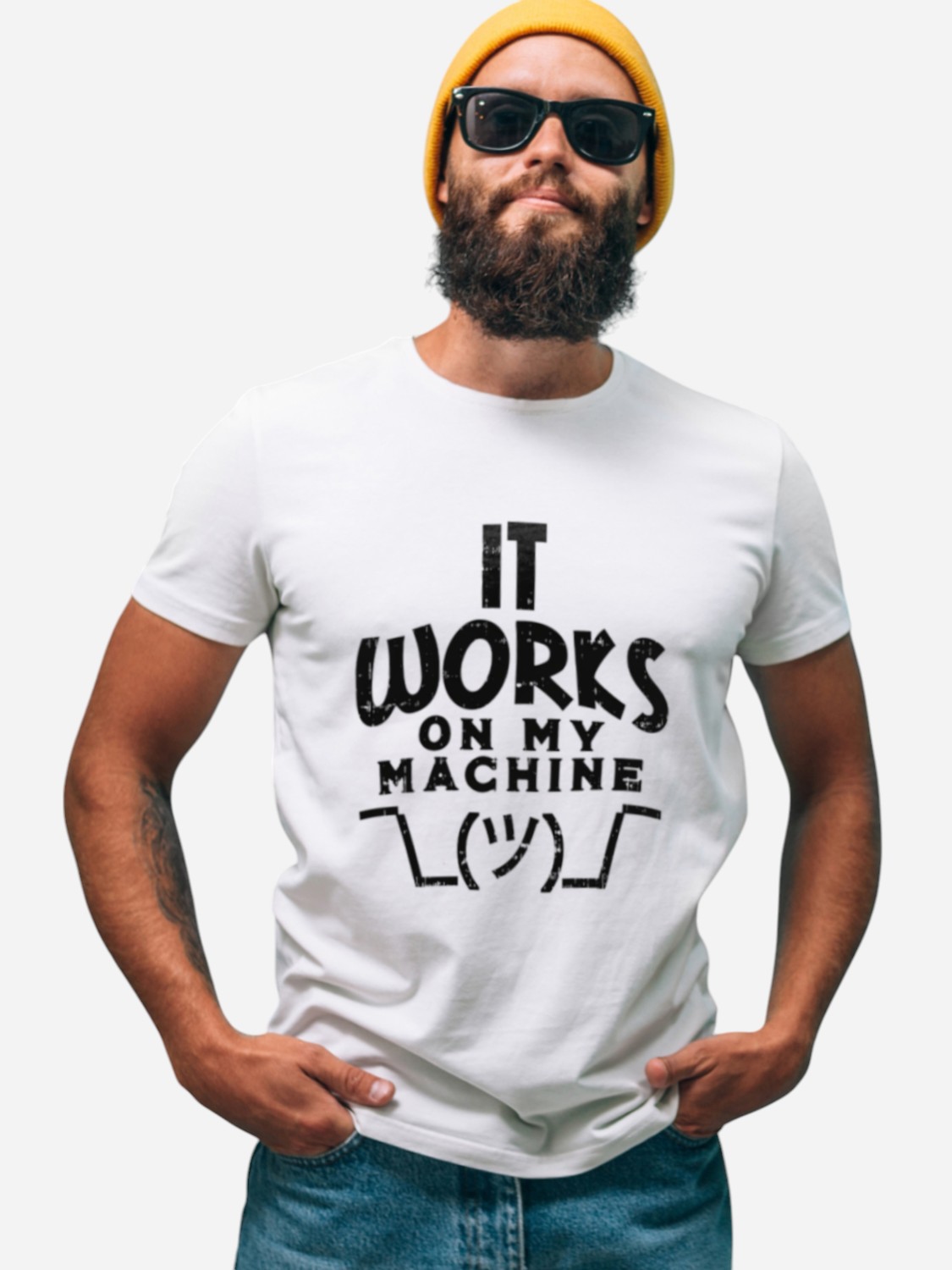 Футболка бавовняна довга чоловіча Ctrl It works on my machine CNTRLW10002 XL Біла з принтом від Rozetka на платформі USKIDKA Акція на Футболка бавовняна довга чоловіча Ctrl It works on my machine CNTRLW10002 XL Біла з принтом від Rozetka