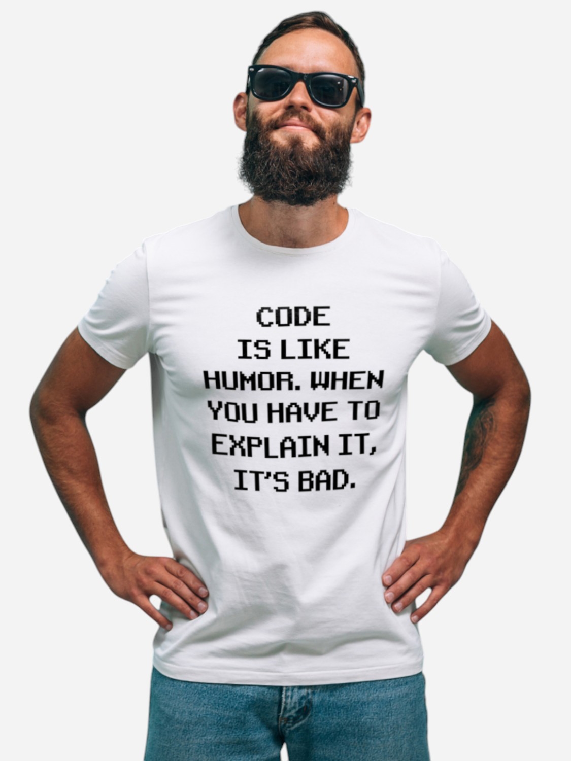 Футболка бавовняна довга чоловіча Ctrl Code is like humor CNTRLW10031 L Біла з принтом від Rozetka на платформі USKIDKA Акція на Футболка бавовняна довга чоловіча Ctrl Code is like humor CNTRLW10031 L Біла з принтом від Rozetka