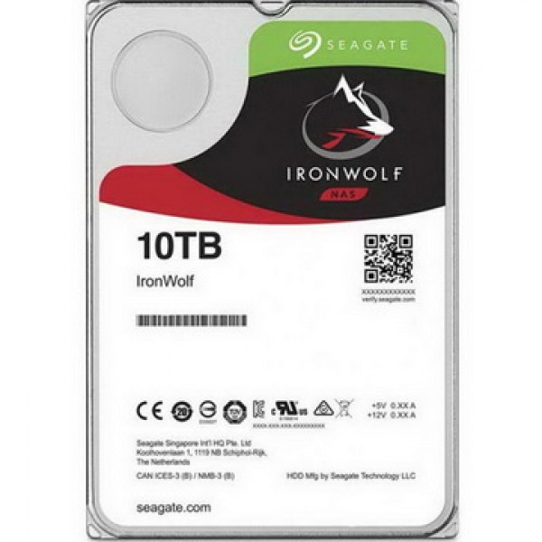 

HDD SATA 10.0TB Seagate IronWolf NAS 7200rpm 256MB (ST10000VN0008)