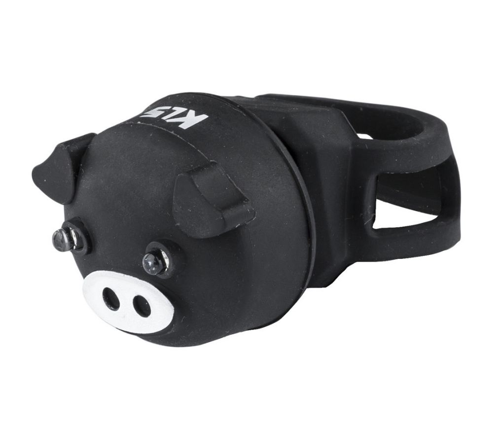 

Мигалка велосипедна задня KLS PIGGY Black (8585019391094)