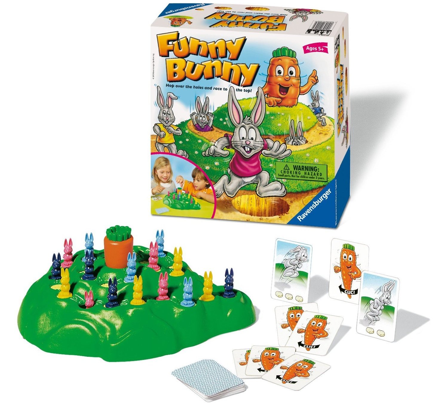 Настольная Игра Ravensburger Funny Bunny (220816)