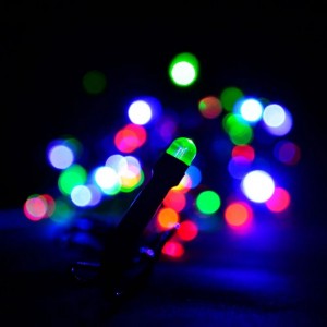 

Гирлянда новогодняя светодиодная Линза, 100 LED лампочек, 9 метров. Микс (Разноцветная) (AZALAN)