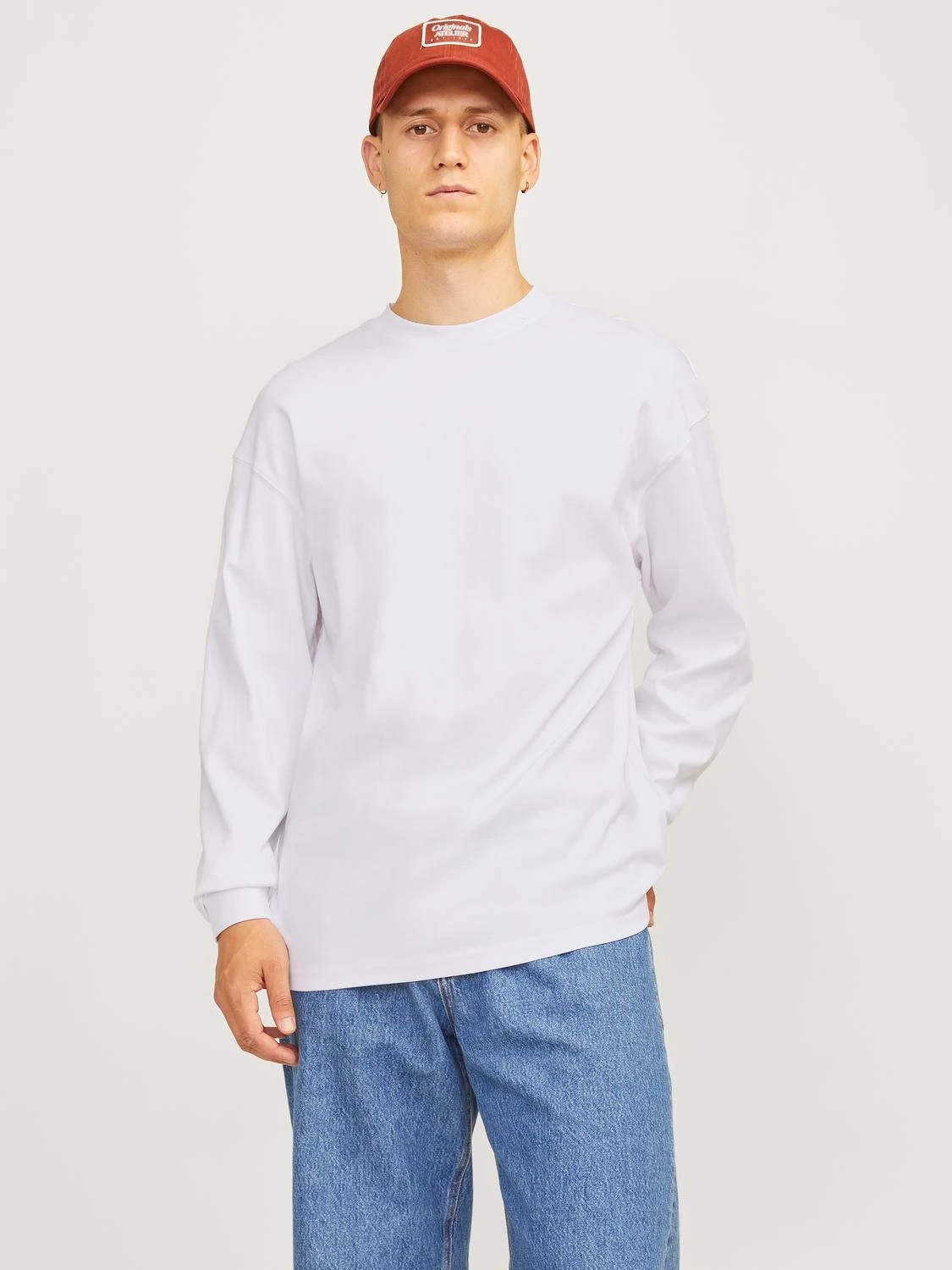 Лонгслів чоловічий Jack & Jones 12256422 M Білий від Rozetka на платформі USKIDKA Акція на Лонгслів чоловічий Jack & Jones 12256422 M Білий від Rozetka