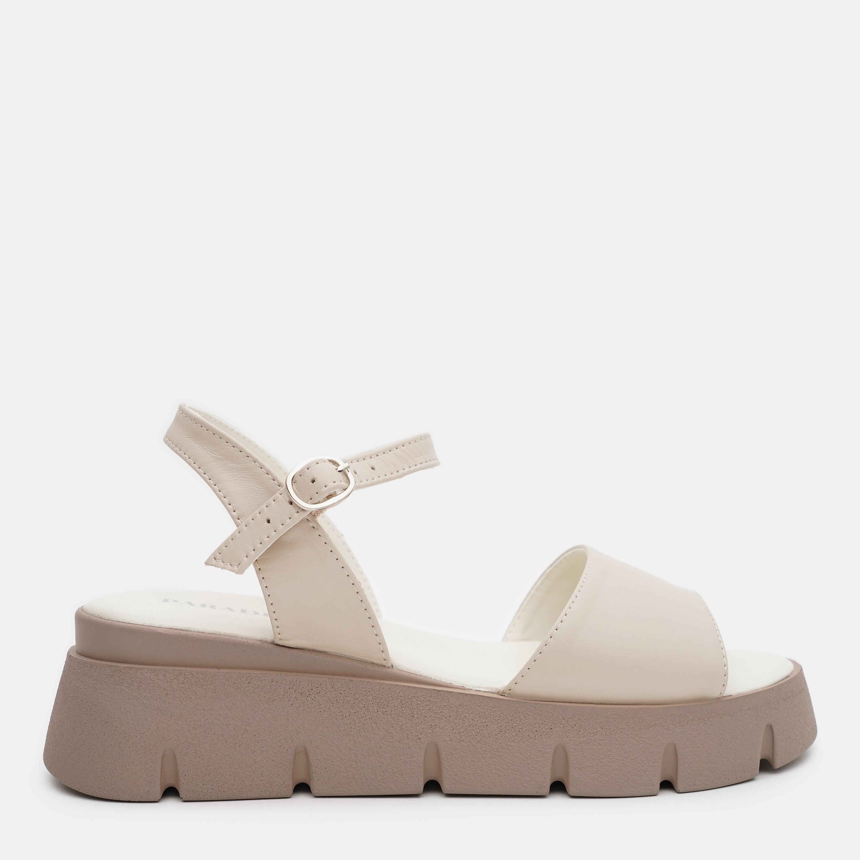 Жіночі босоніжки PARADIZE SHOES SAN-161 37 23.7 см Бежеві від Rozetka на платформі USKIDKA Акція на Жіночі босоніжки PARADIZE SHOES SAN-161 37 23.7 см Бежеві від Rozetka