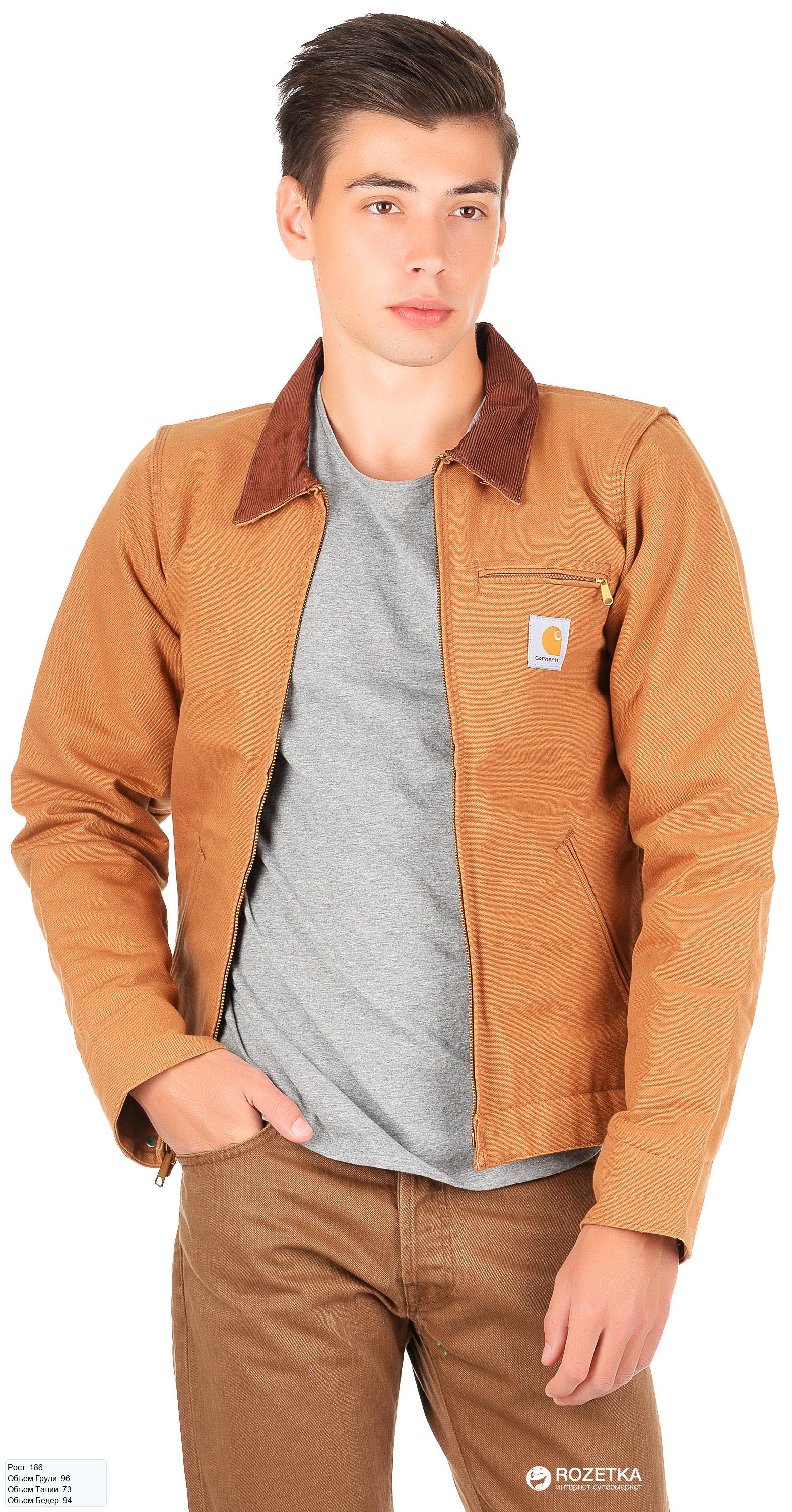 

Куртка Carhartt I008619-ABAO XS Бежево-коричневая