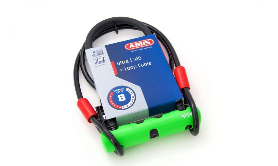 

Велосипедний замок ABUS 410/170HB230 Ultra SH + Cobra 10/120 (345906)