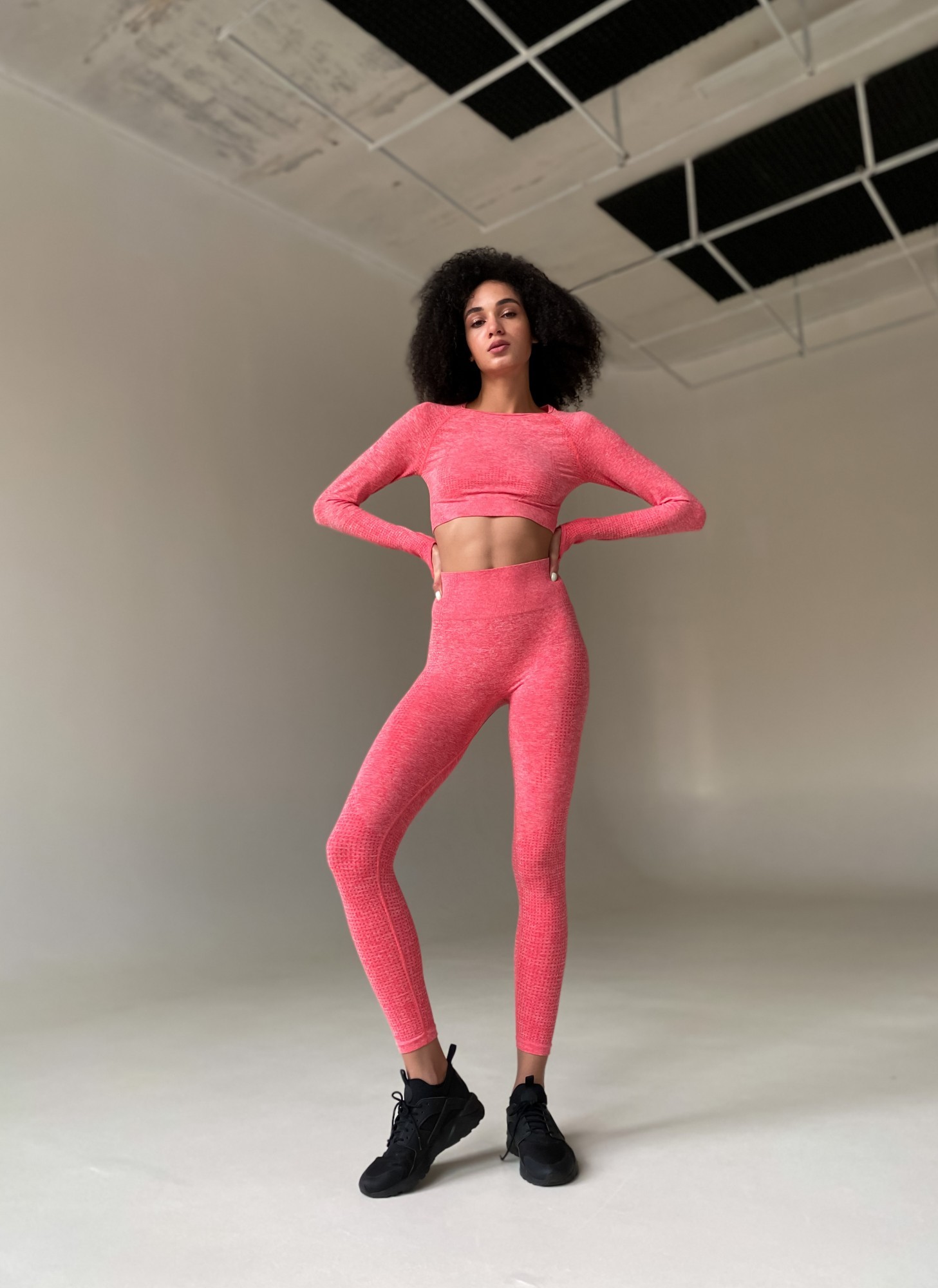 

Спортивный комплект для фитнеса, йоги и тренировок VLADIFIT Красный M ART/1082