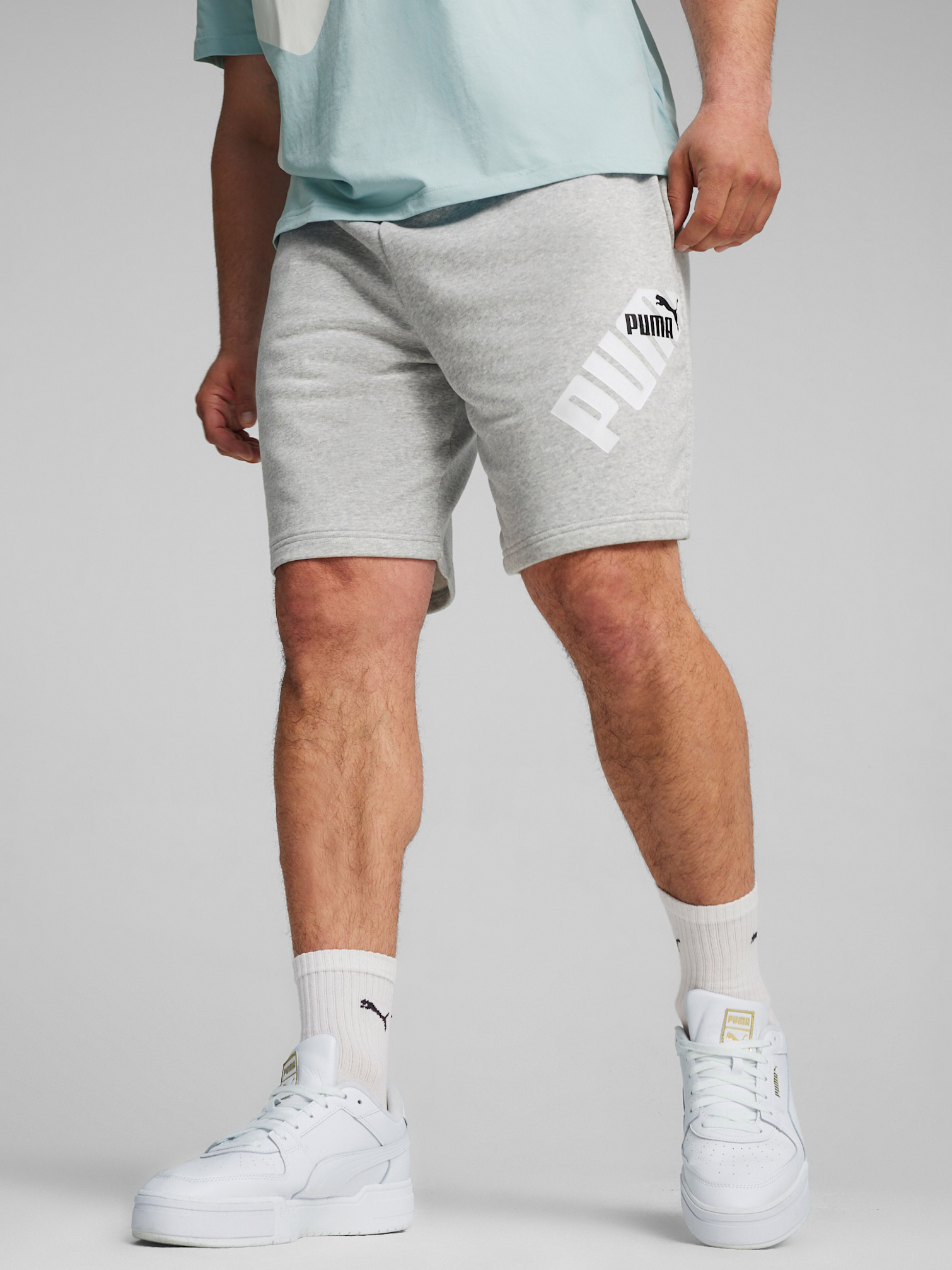 Шорти бавовняні короткі чоловічі Puma Power 67896504 XL Light Gray Heather від Rozetka на платформі USKIDKA Акція на Шорти бавовняні короткі чоловічі Puma Power 67896504 XL Light Gray Heather від Rozetka