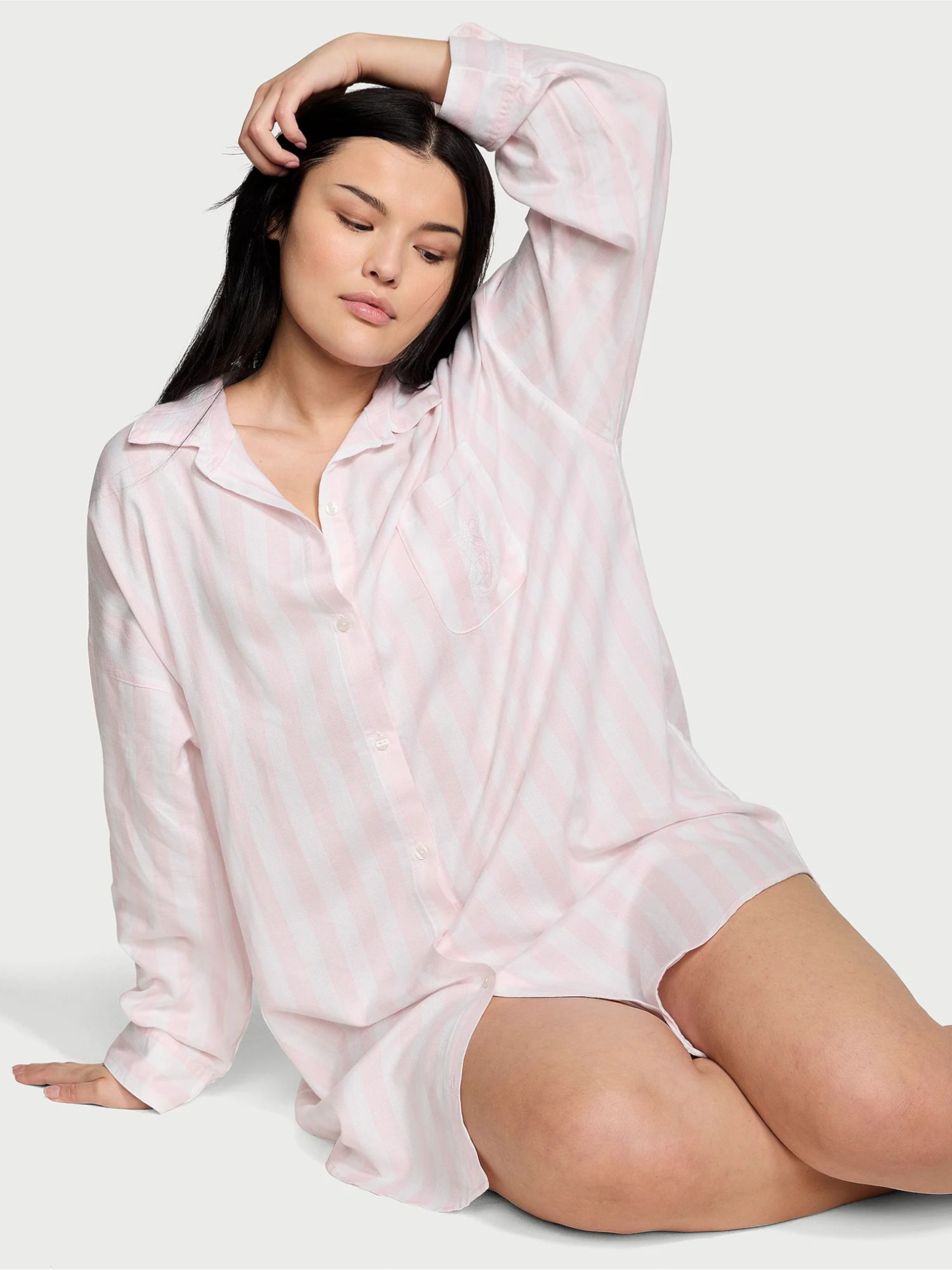 Нічна сорочка жіноча великого розміру Victoria's Secret 150547881 XL Біла / Рожева від Rozetka на платформі USKIDKA Акція на Нічна сорочка жіноча великого розміру Victoria's Secret 150547881 XL Біла / Рожева від Rozetka