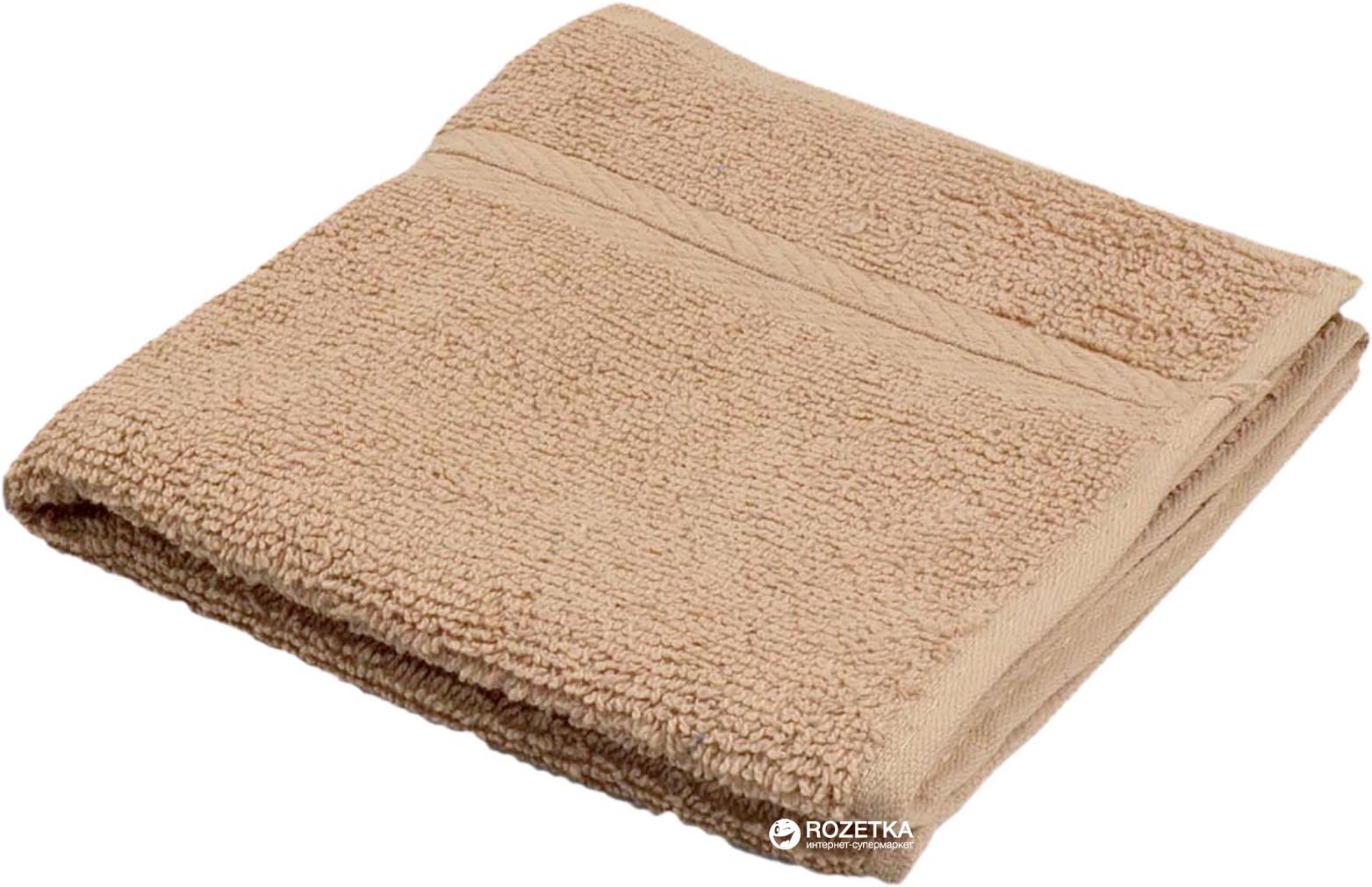Махровое полотенце Home Line 131669 40х70 Светло-коричневое ...