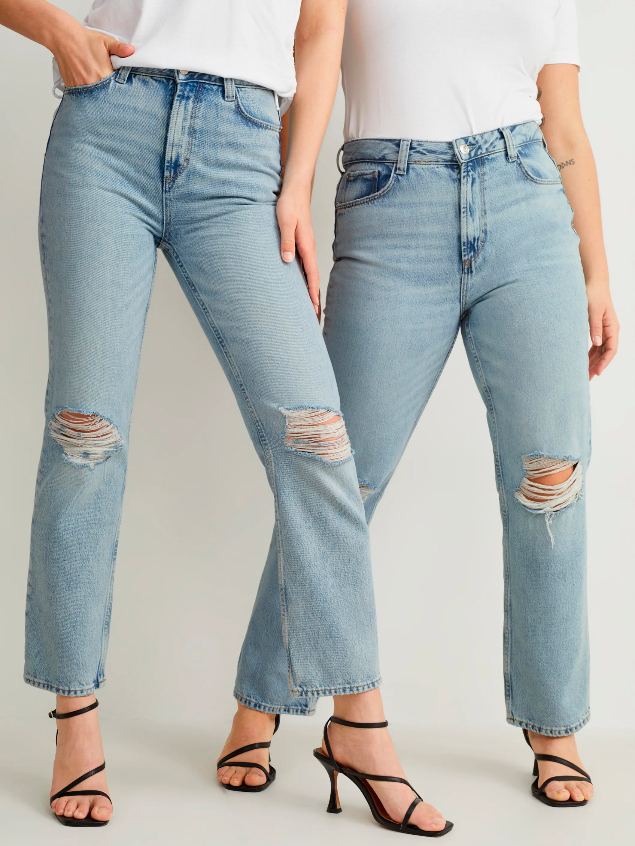 Акція на Джинси Regular Fit жіночі C&A 2193089c20 36 Блакитні від Rozetka