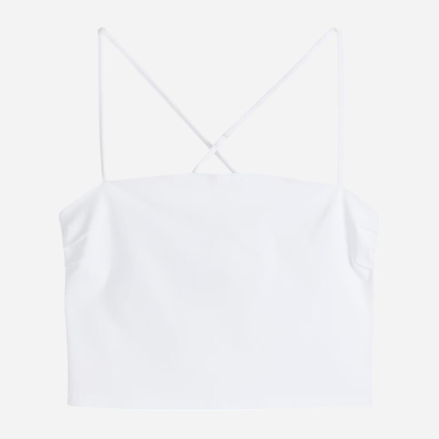 Акція на Топ жіночий H&M 1067128001c20 S Білий від Rozetka